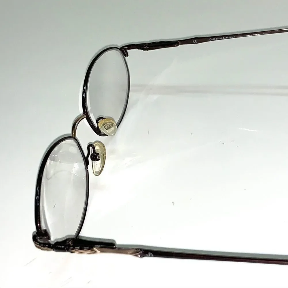 Catherine Deneuve Womens Eyeglasses Frame Black